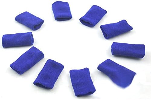 Spedo Sports Finger Splint Guard Bands Finger Support Wrap for Basketball Volleyball Fingerstall 10 Piece a Pack