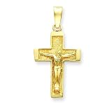 14k Crucifix Pendant
