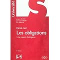 Les obligations : Tome 3 : Le rapport d'obligation 2011