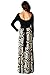 On Trend Women's Seasons Change Long Sleeve Maxi Dress & Damask Floor Length