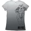 Junior Women's AC/DC "Angus Cartoon" T-Shirt