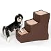 Pet Gear Easy Step 3-Step Pet Stairs for Cats and Dogs Up to 150-Pound, Chocolate