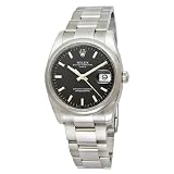Rolex Oyster Perpetual Date Mens Watch 115200-BKSO by Rolex