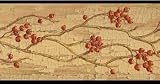 Forest Rosehip Garland Wallpaper Border