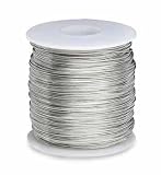 Tinned Copper Wire - .0201 OD +.0001/-.0002 Annealed ASTMB3, AWG 24, 1LB Spool (Pack of 1)