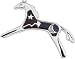 Sterling Silver, Sugalite, Lapis and Mother-of-Pearl Inlay Mosaic Horse Pin