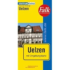 Falk Stadtplan Extra Standardfaltung Uelzen