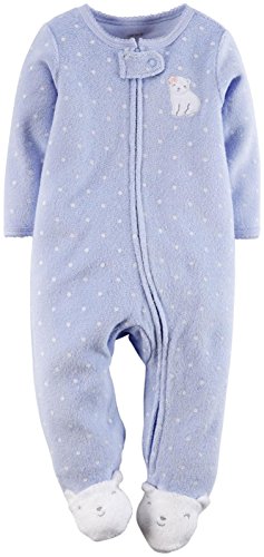 Carter's Baby Girls' Dot Terry Footie (Baby)