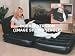 MULTIFUNCTIONAL INFLATABLE DOUBLE COUCH / LOUNGER WITH SIDEWINDER AC AIR PUMP
