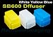 Janco Omni-Bounce 3 Color White Blue Yellow Diffuser For Nikon SB-600 & Olympus FL-36 Flash image 4