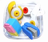 Iwako Japanese Erasers In A Mini Bento Box - Stationery Assortment