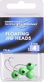 South Bend Sporting Good Fjh-4l Floating Jig Head Sz.4 Lime (PACK O0F 12)