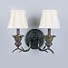 Tropical Bronze Finish Monkey 2-light Wall Sconce
