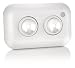 Philips Spot On 360 Duo, Blanc, spot mobile LED � double faisceau sans fil orientable avec d�tecteur de pr�sence, fonctionnne avec piles 6919231PH