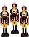 NCAA Florida State Seminoles 3 Pack Nutcracker Ornament