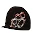 No Fear Men's BRAWNY PLAID BEANIES- Black