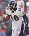 Ed Reed Autographed / Signed 8x10 Running with the Ball Photo