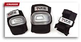 Bone Shieldz Cruiser Youth Tri Pack Protective Pads - Black - 5050Y