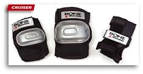 BONEShieldz Knee/Wrist/Elbow Guard Cruiser Tri Pack, Youth
