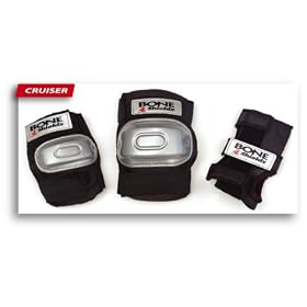 BONEShieldz Knee/Wrist/Elbow Guard Cruiser Tri Pack, Youth