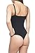 Body Beautiful Women's Seamless Slimming Bodysuit Thong Shaper with Lace Detail