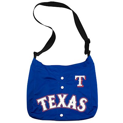 Texas Rangers MLB Blue Veteran Jersey Tote Purse