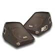 Seismic Audio - Pair of 12" Floor Wedge Style Monitors - Studio, Stage, or Floor use - PA/DJ Speakers - Bar, Band, Karaoke, Church, Drummer use