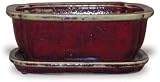 415ldk3ChTL. SL160  Red Bonsai Pots w/ Saucers