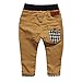 eTree Boys' Baby Toddler Kids Cotton Lattice Pockets And Bottom Pants