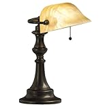 Classic Bronze Finish Bankers Desk Lamp