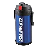 キャプテンスタッグ(CAPTAIN STAG) サーフェスダブルステンレスウォータージャグ 2L ネイビー M-5077