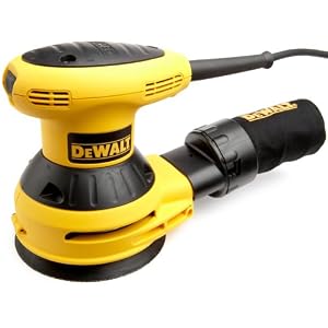 DEWALT D26451K 3 Amp 5-Inch Random Orbit Sander with Cloth Dust Bag