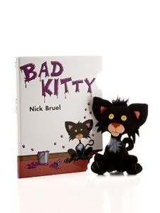 Bad Kitty Hardcover Book with Plush Kitty Character