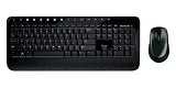 Microsoft Wireless Desktop 2000 for Business - Clavier - sans fil - 2.4 GHz - 105 touches - souris - récepteur sans fil USB - français