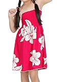 HAWAIIAN KEIKI GIRLS PINK HIBISCUS SUN DRESS