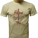 Forgiven T-shirt, Gothic Cross T-shirt