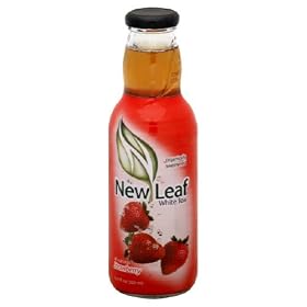 New Leaf Tea, Tea Wht Strwbry, 16.9 FO (Pack of 12)