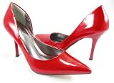 Sexy! Red Classic Pointed Toe Pumps