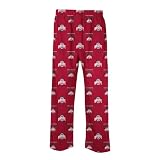 NCAA Men's Ohio State Buckeyes Supreme Knit Pants (Red, Large)