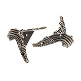 4枚入り アンティーク ブロンズ 木箱装飾 コーナーフット ボックスの足 ネジ付き パーツ材料 手作り 装飾 C018