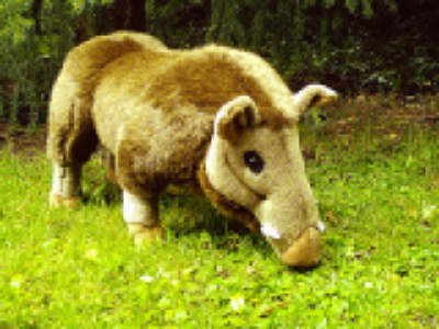 Wildschwein stehend naturgetreu - Größe 60 cm