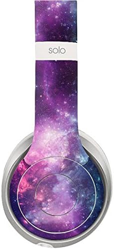 Purple Starry Sky Designed Decal Skin for Beats Solo 2 Headphones by Dr. Dre (HEADPHONES NOT INCLUDED)