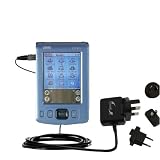 Gomadic for the PalmOne palm Zire 31 - International Wall / AC Charger for the PalmOne Zire 31 - Gomadic Brand w/ TipExchange Technology