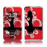 Red Groupie Design Apple iPod Touch 2G (2nd Gen) / 3G (3rd Gen) Protector Skin Decal Sticker