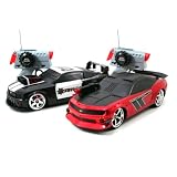 Jada Toys Mustang vs. Camaro 2 Pack R C Laser Tag Vehicle by Jada