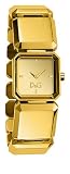 D&G DW0491 Ladies 'Stylish' Gold Mirror Finished Bracelet Watch