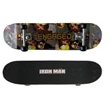 Iron Man Armor:Activate! Design Complete Skateboard (31 Double Kick-tail Deck)