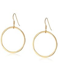 Argento Vivo Medium Circle Drop Earrings