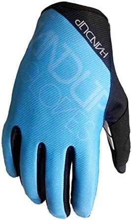 Handup Gloves Men's Mug Full Finger Cycling Gloves (Electric Blue - M) Size Medium