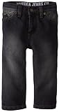 Nautica Baby-Boys Infant Slim Straight Denim Jean, Nightfall, 18 Months